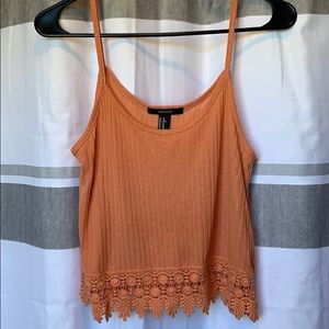 Lace tank top